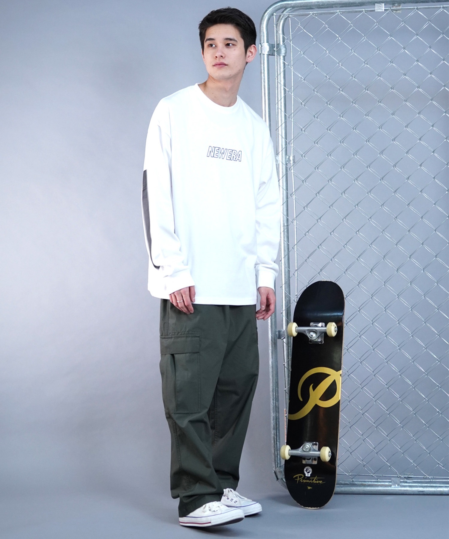 ムラサキスポーツ限定】 NEW ERA ニューエラ メンズ 長袖 T