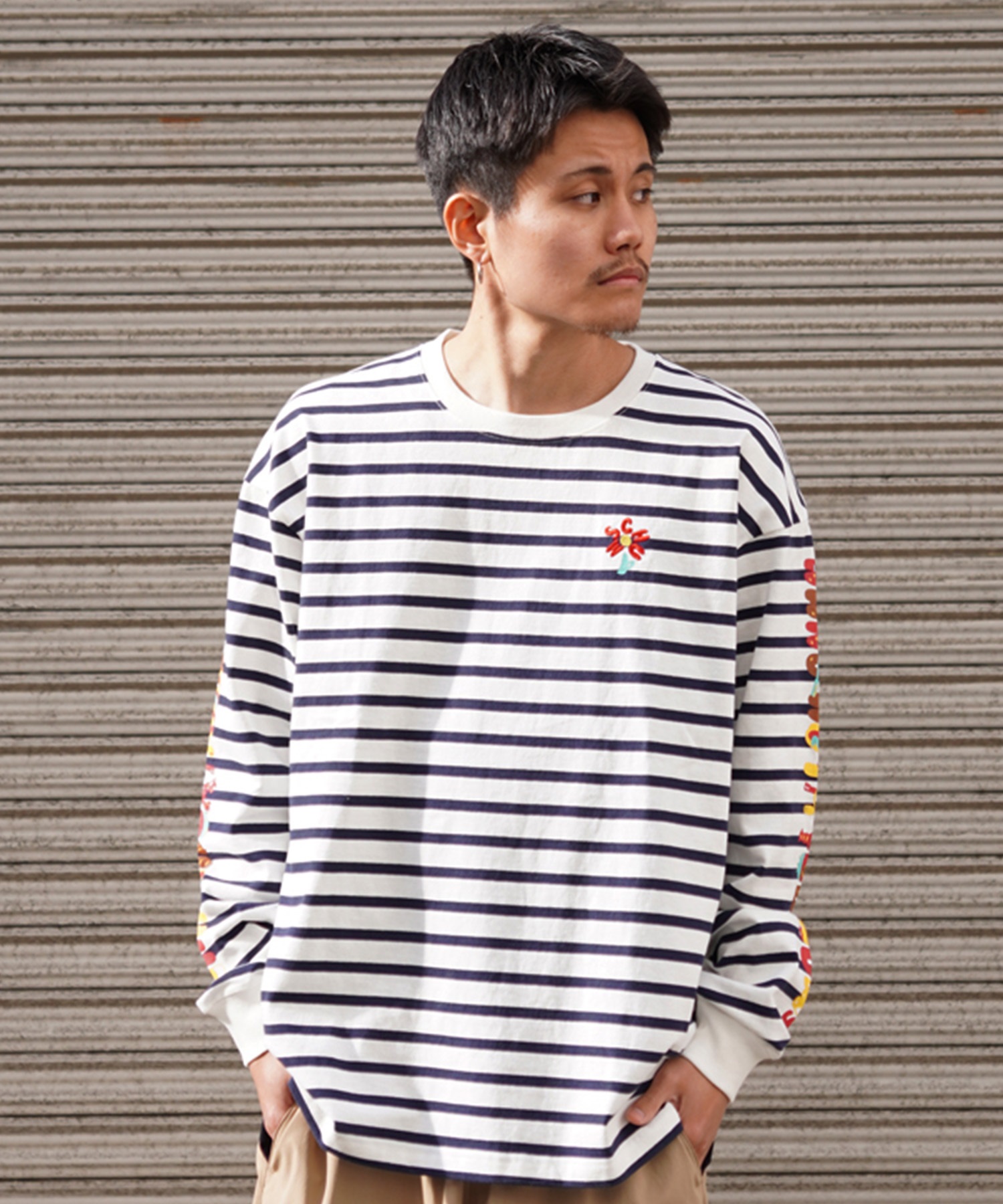 CHUMS チャムス メンズ Tシャツ 長袖 ロンT バックプリント CHUMS チャムス メンズ Tシャツ 長袖 ロンT バックプリント