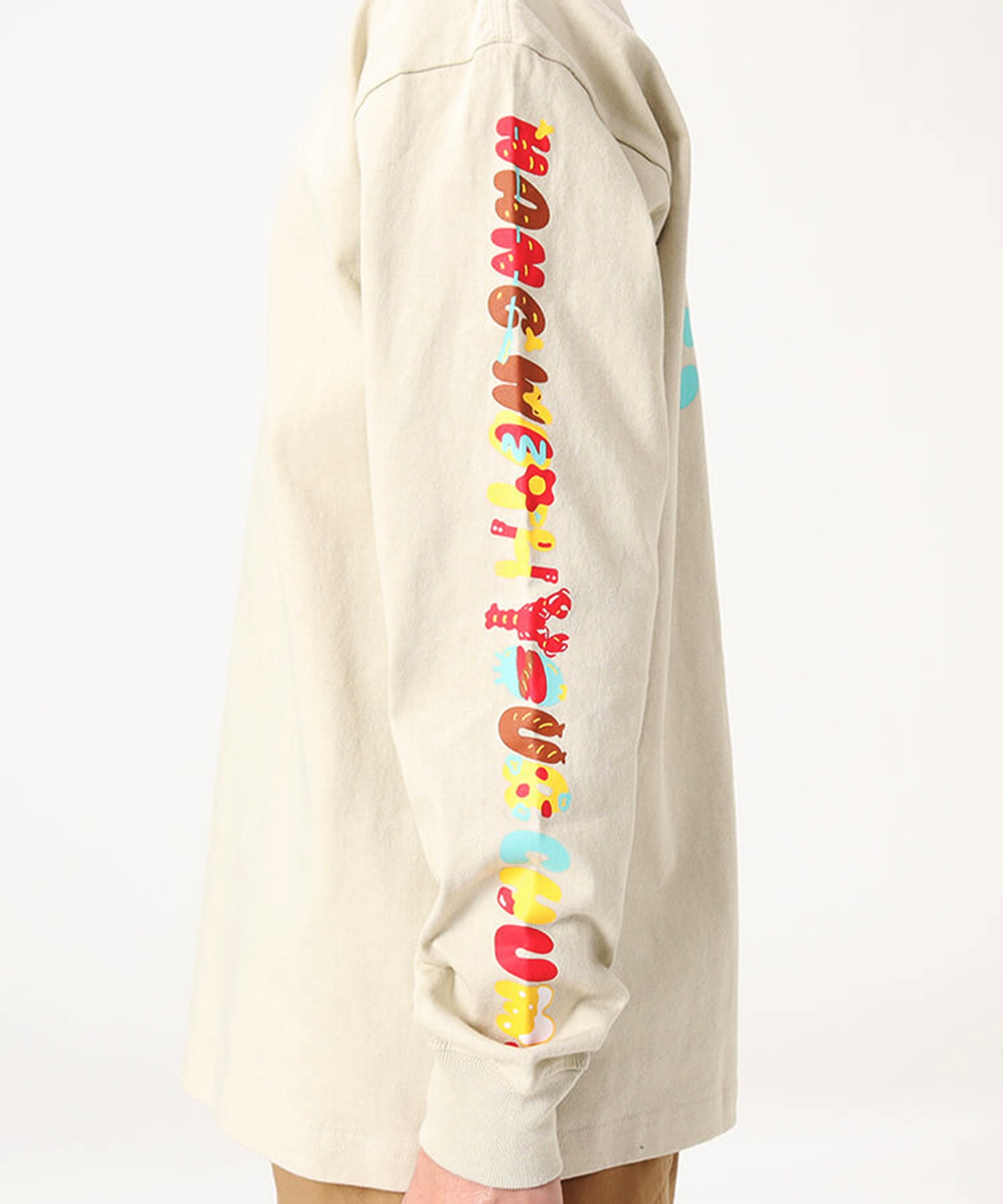 CHUMS チャムス メンズ Tシャツ 長袖 ロンT バックプリント ボックスシルエット ヘビーウェイトコットン 中厚手 CH01-2345 14