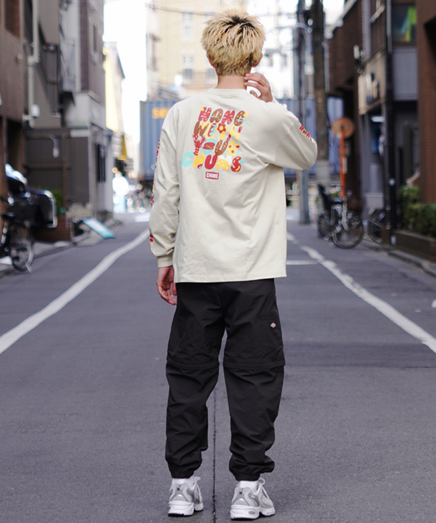 CHUMS Lemon L/S T-Shirt/チャムスレモンロングスリーブTシャツ