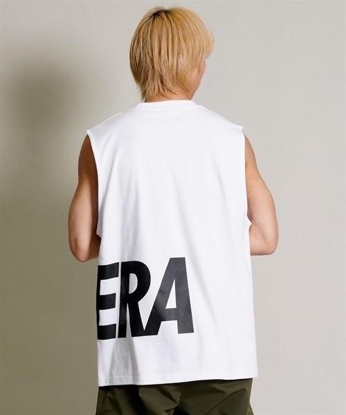 NEW ERA ニューエラ P MUSCLE TANK FB LOGO 13697251 メンズ タンクトップ KK1 A20(WHT-M)