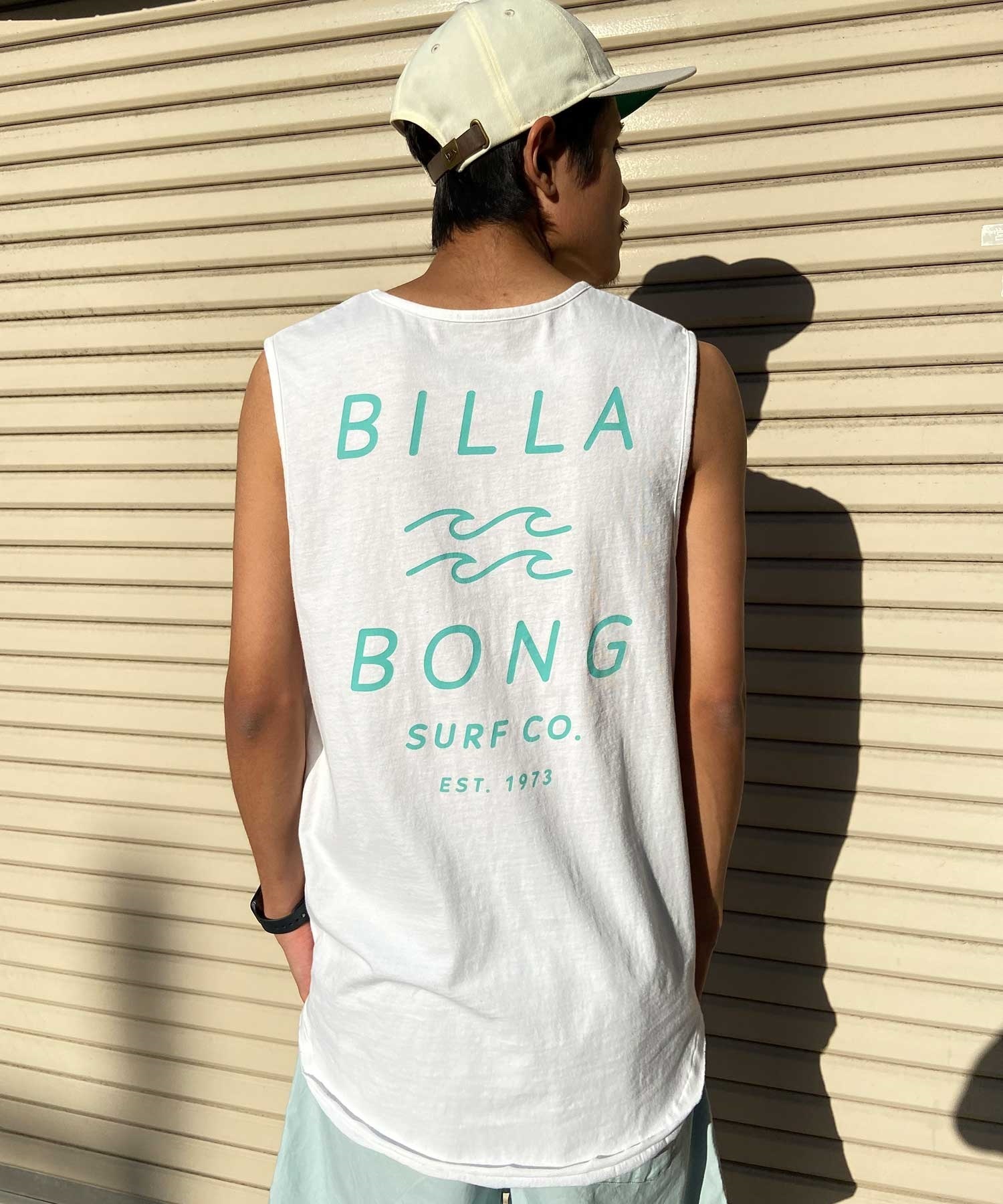 BILLABONG ビラボン ONE TIME メンズ タンクトップ バックプリント BE011-350(WAA-M)