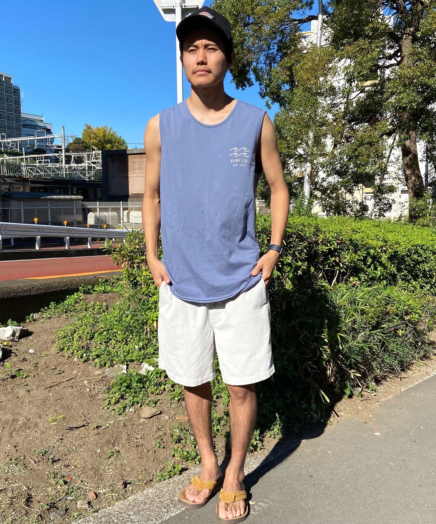 BILLABONG ビラボン ONE TIME メンズ タンクトップ バック