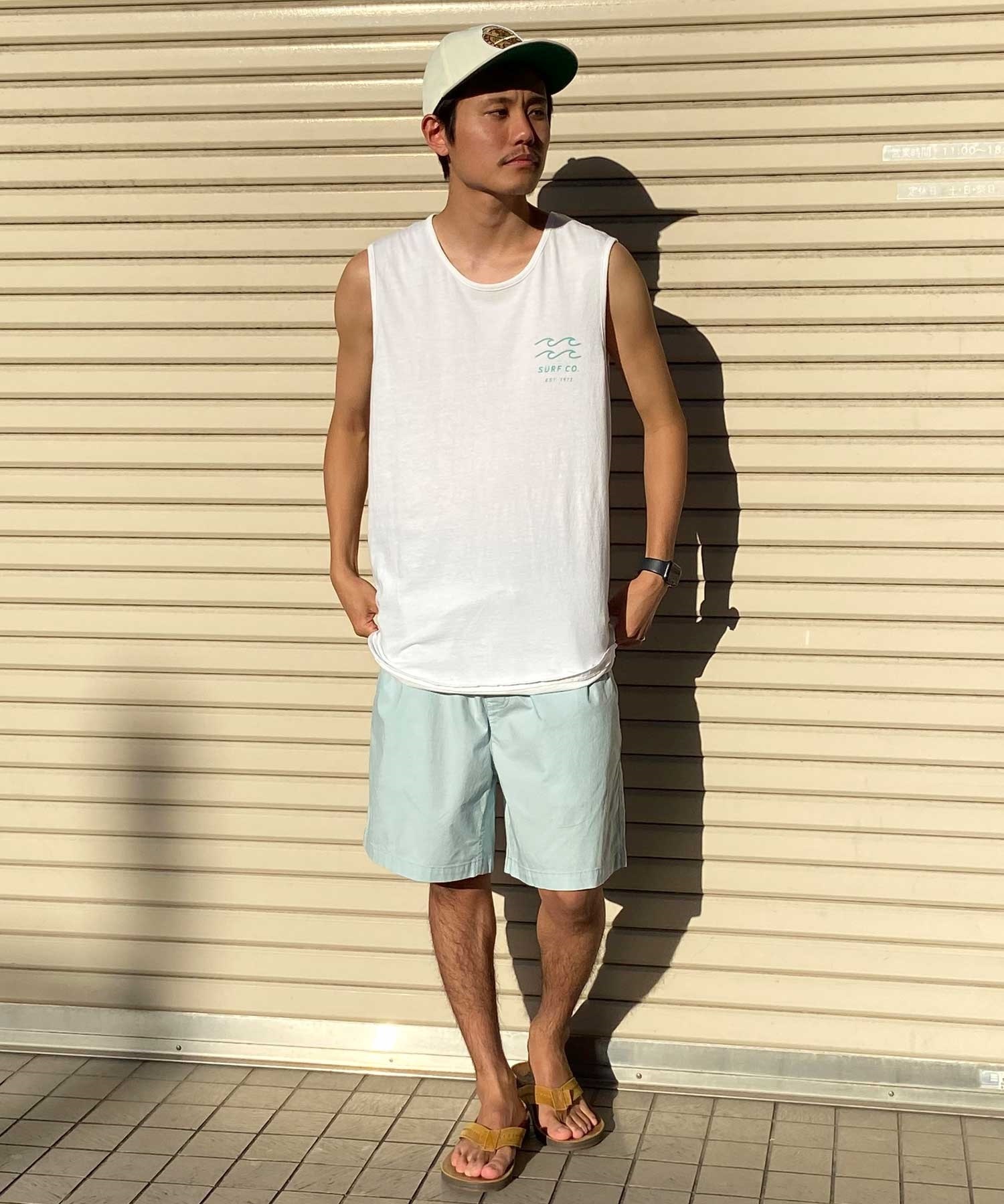 BILLABONG ビラボン ONE TIME メンズ タンクトップ バック