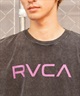 【クーポン対象】RVCA ルーカ メンズ タンクトップ カットオフ クルーネック BE041-353(BLK-S)