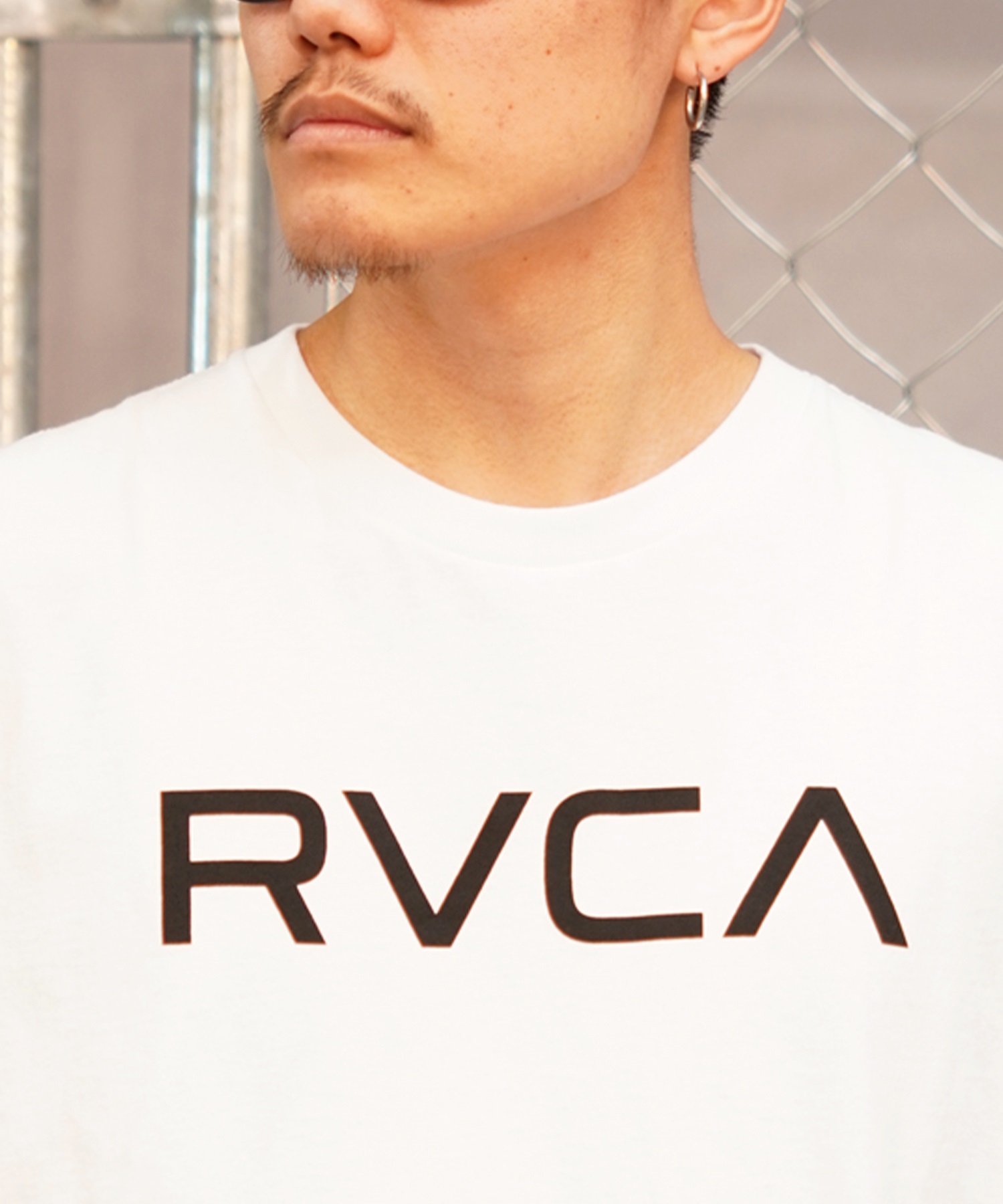 RVCA ルーカ メンズ タンクトップ カットオフ クルーネック BE041-353(KVCY-S)