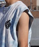 ELEMENT エレメント メンズ タンクトップ カットオフ ノースリーブTシャツ 袖なし バックプリント ビッグシルエット BE02A-358(SBK-M)
