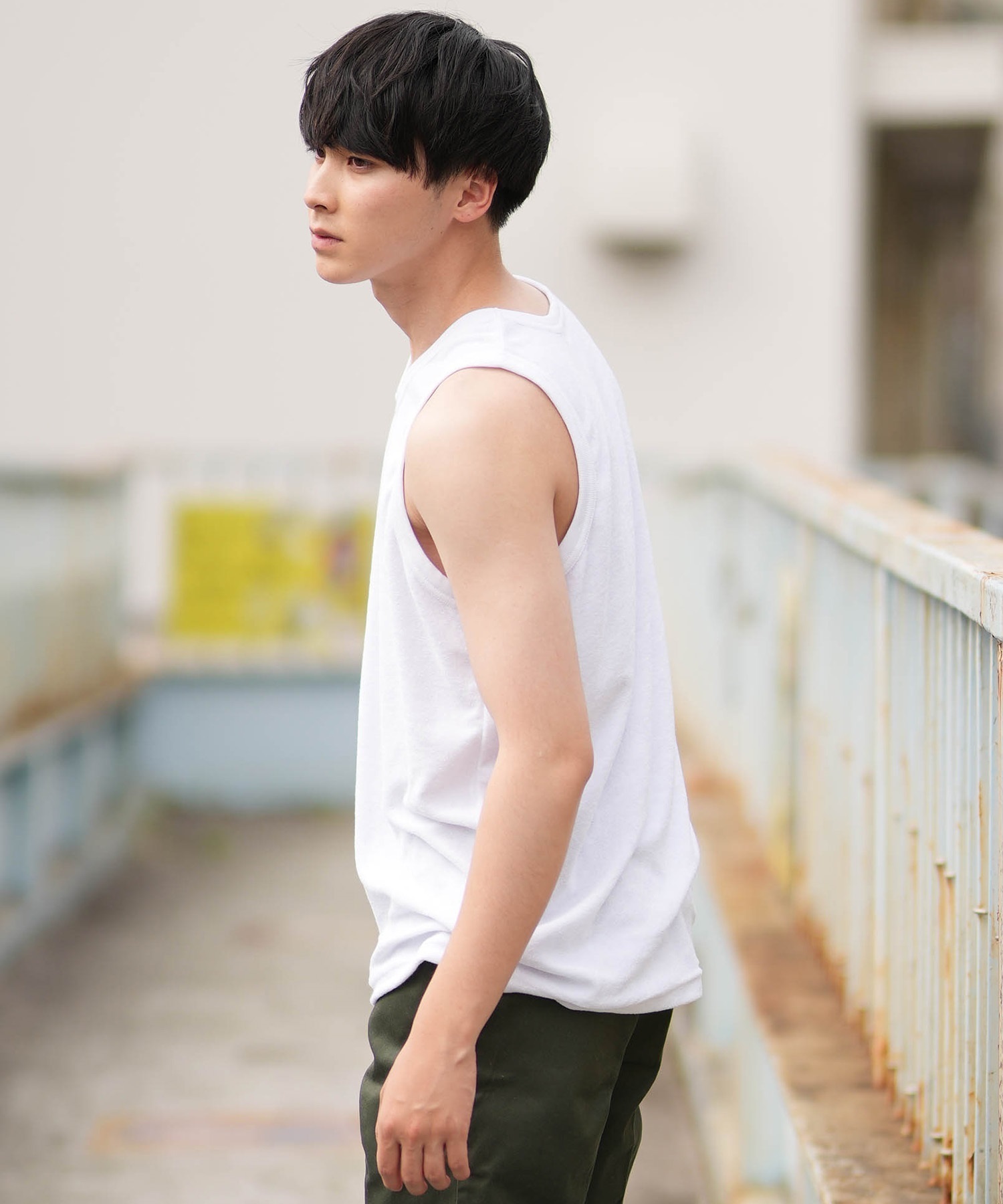 夏物 251ATDT-CSM30 タンクトップ 4 Xlサイズ タンクトップ | メンズ | 1枚 | CS1516 | ホワイト – Tshirt.st