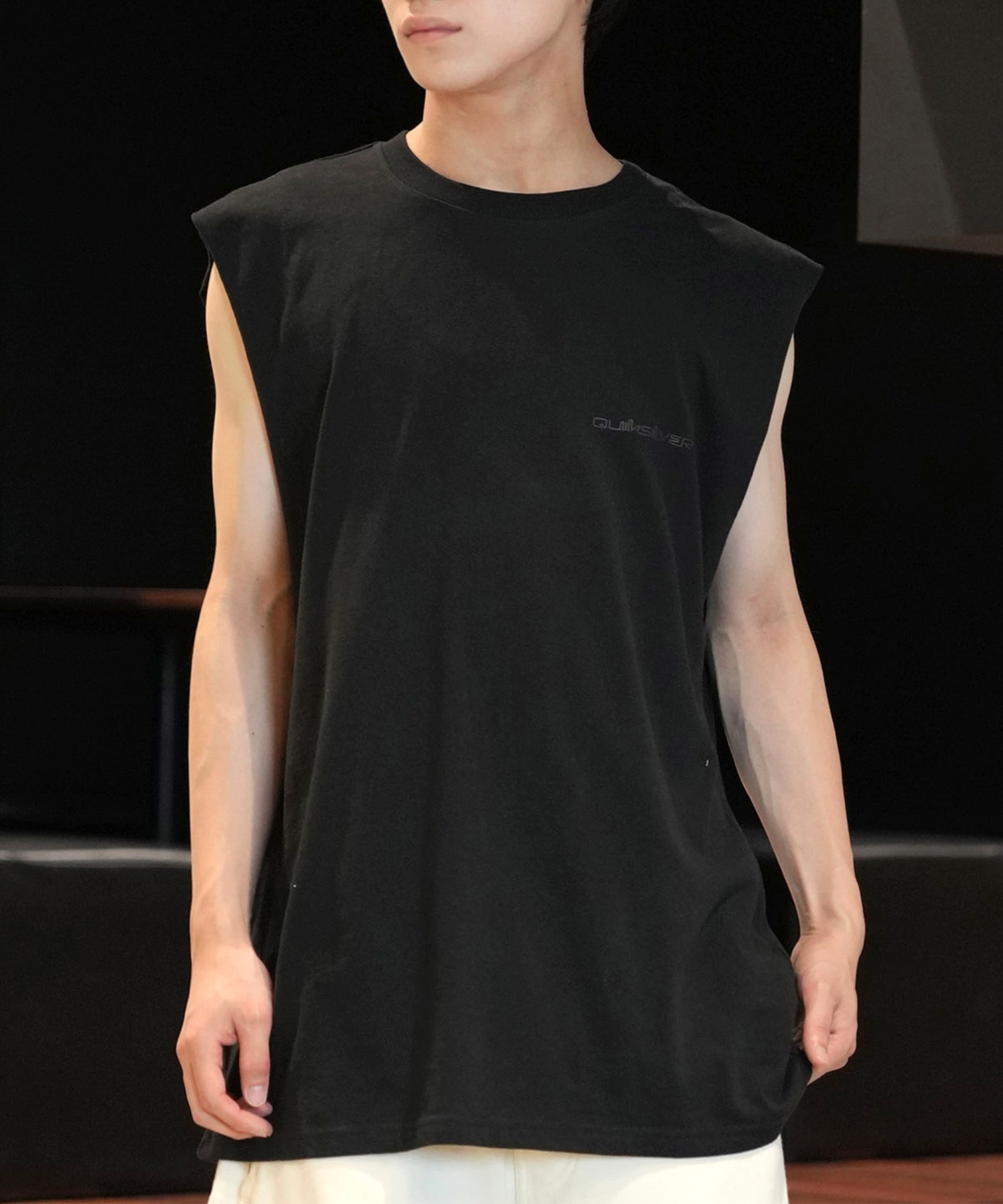 QUIKSILVER クイックシルバー タンクトップ メンズ カットオフ