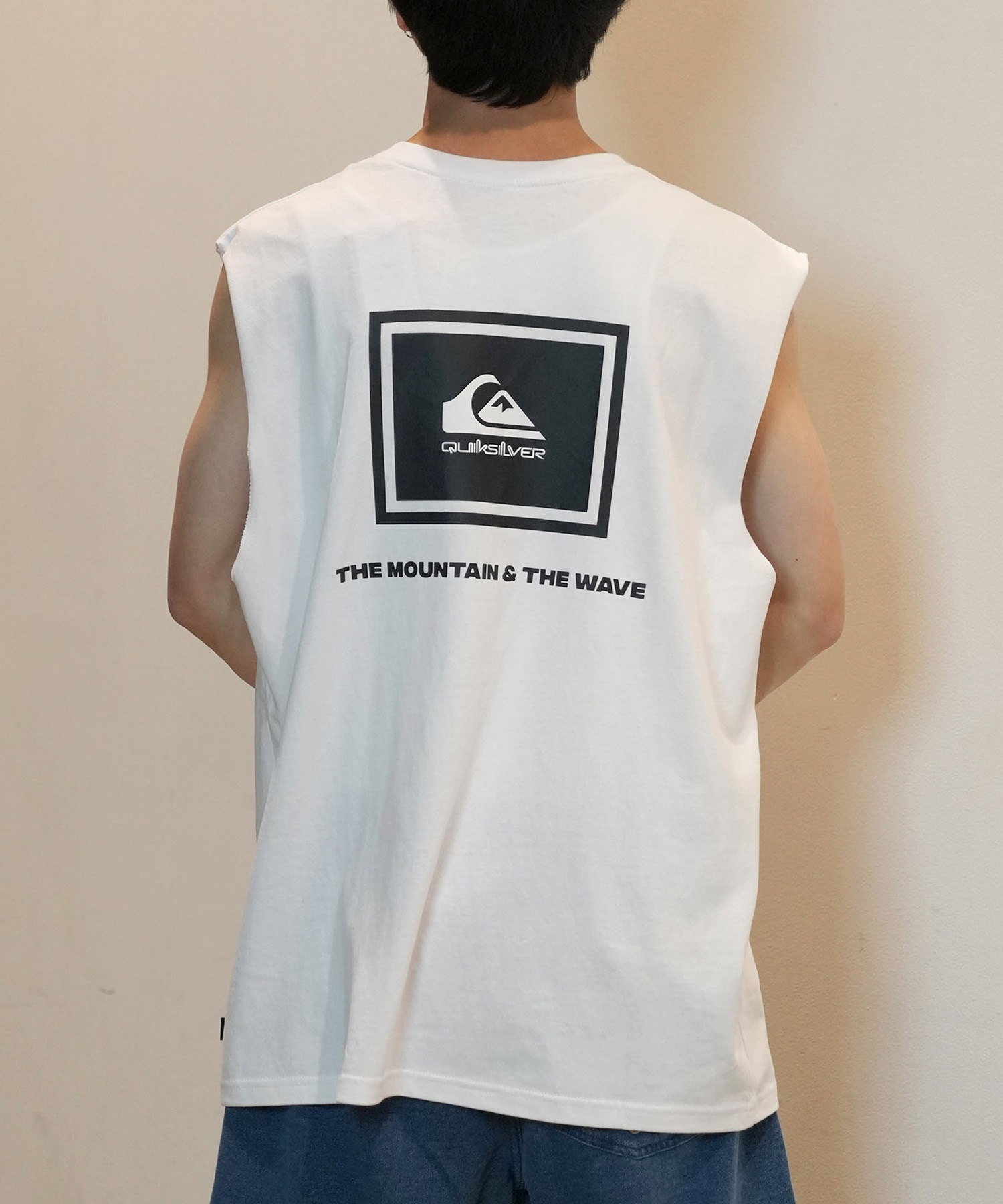QUIKSILVER クイックシルバー タンクトップ メンズ カットオフ