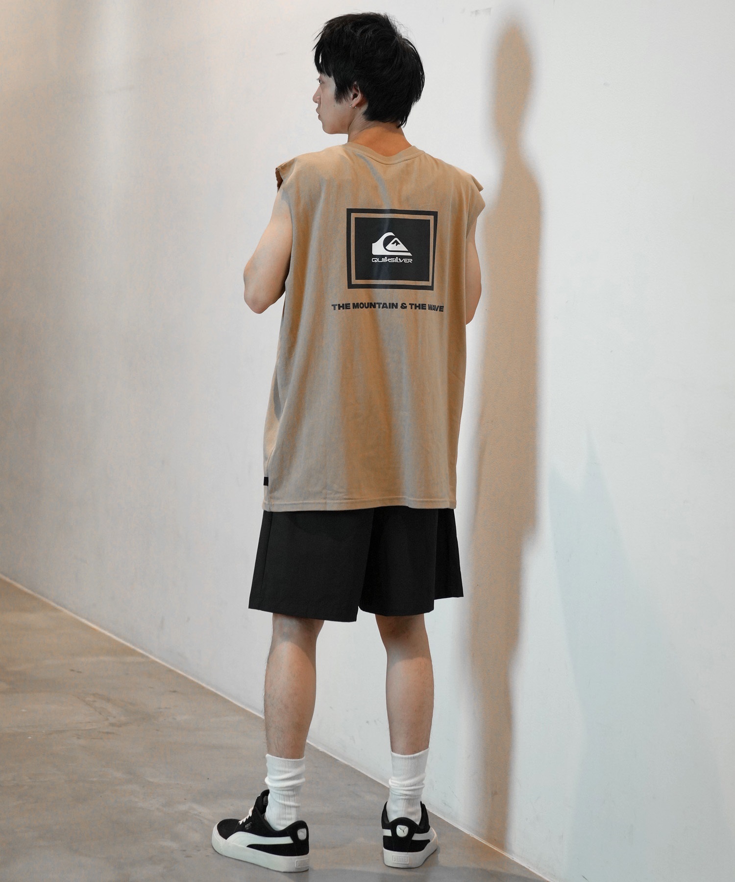 QUIKSILVER クイックシルバー タンクトップ メンズ カットオフ