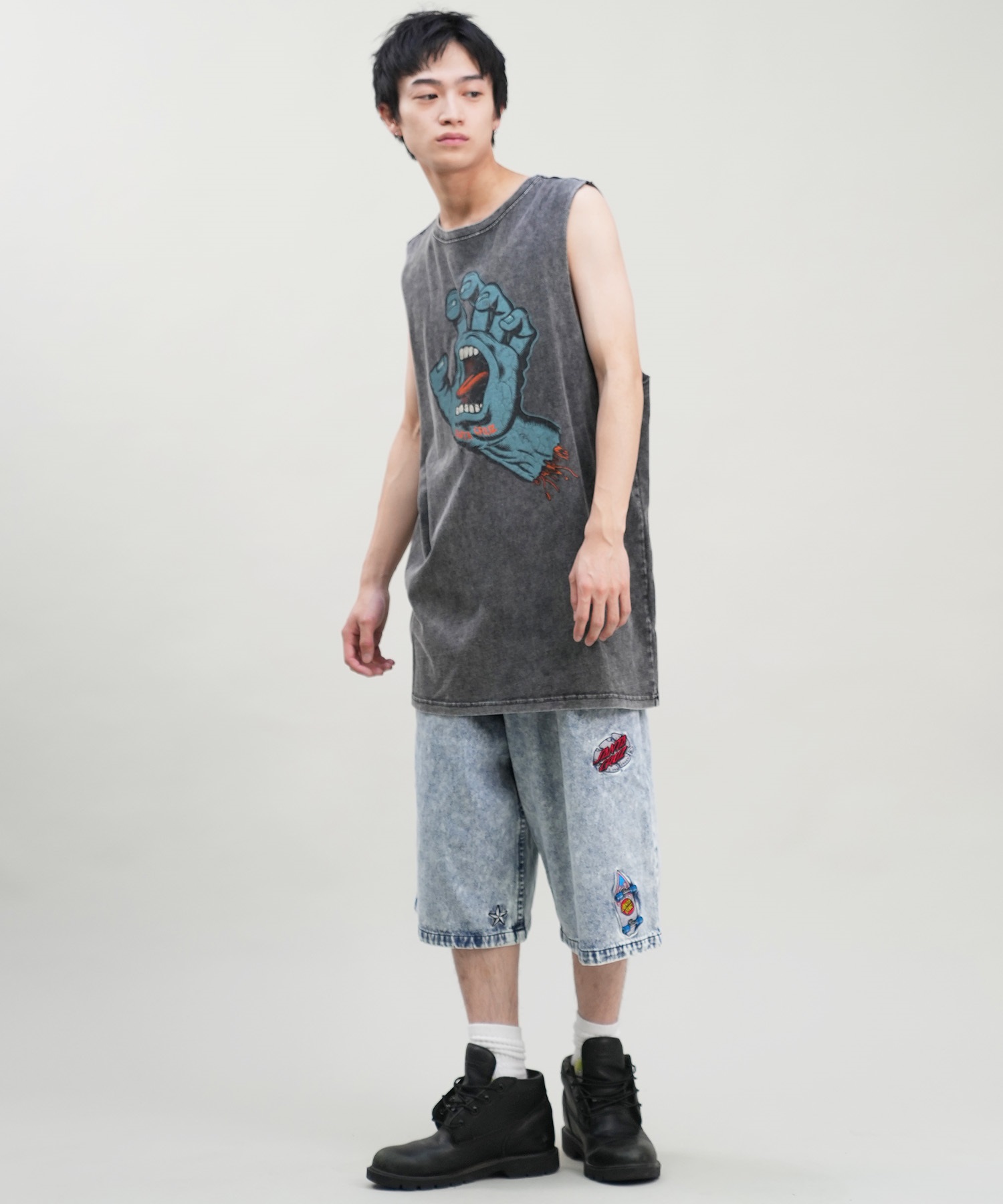 SANTACRUZ サンタクルーズ タンクトップ メンズ バックプリント 