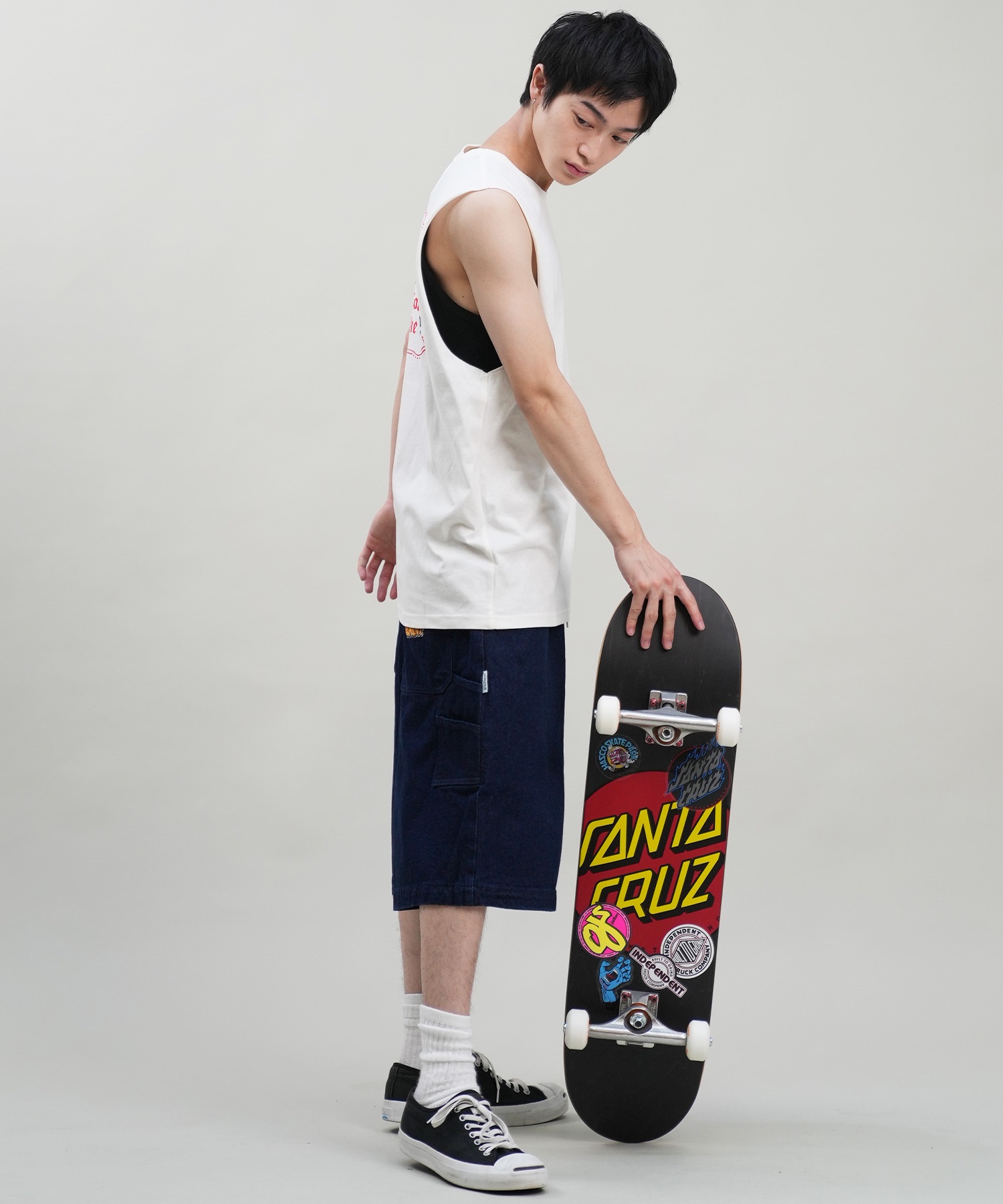 VOLCOM ボルコム タンクトップ メンズ バックプリント ICE COLD