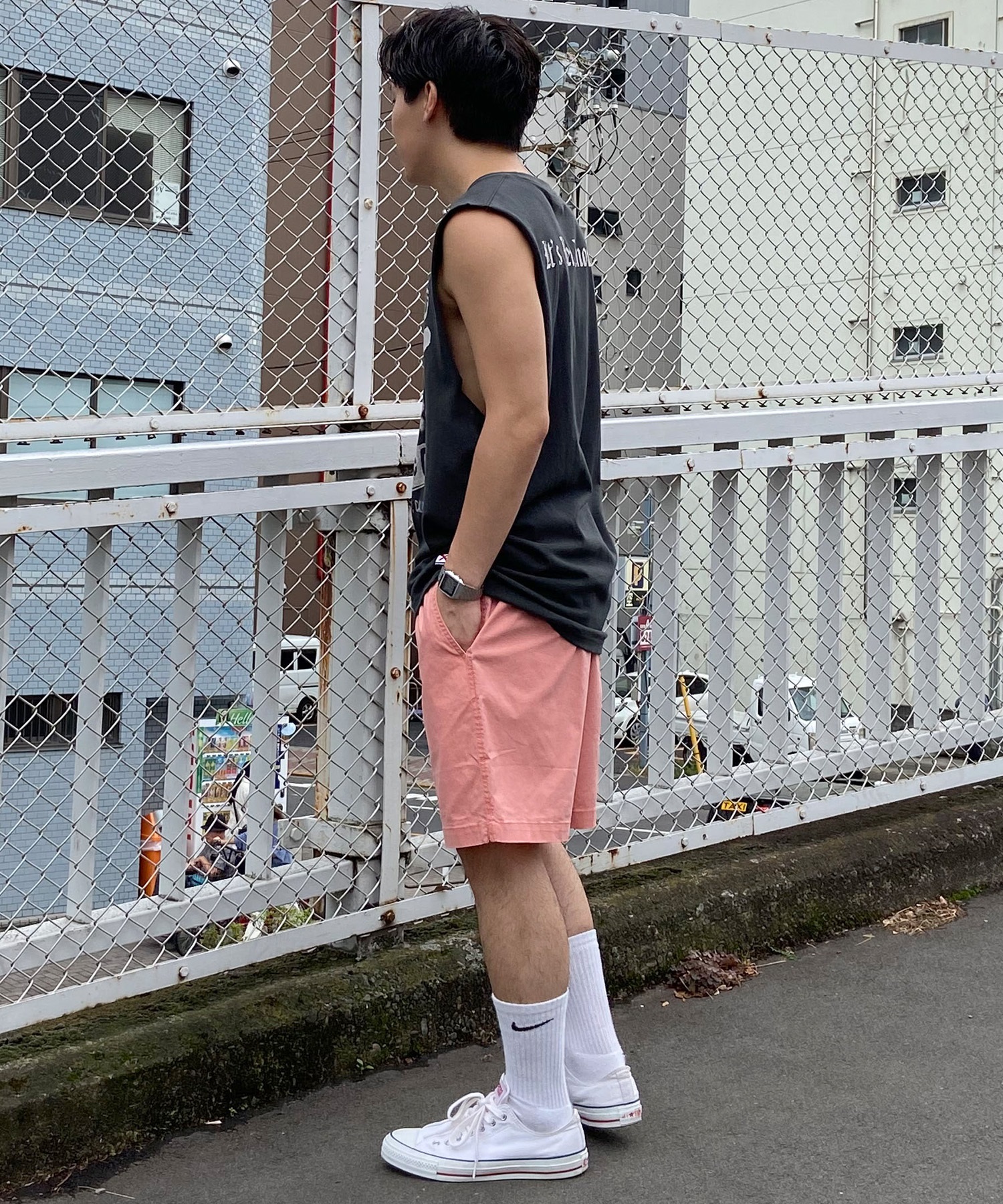 VOLCOM ボルコム メンズ タンクトップ ノースリーブ クルーネック