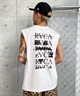 【クーポン対象】RVCA ルーカ タンクトップ カットオフ バックプリント オーバーサイズ BE04A-360(BLK-S)