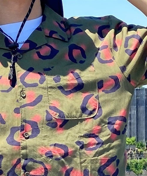 VOLCOM/ボルコム 総柄レーヨンシャツ オープンカラーシャツ