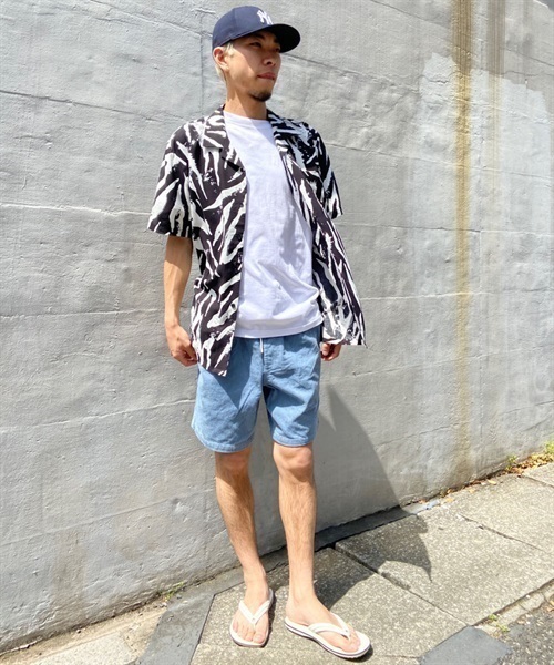 VOLCOM/ボルコム 総柄レーヨンシャツ オープンカラーシャツ