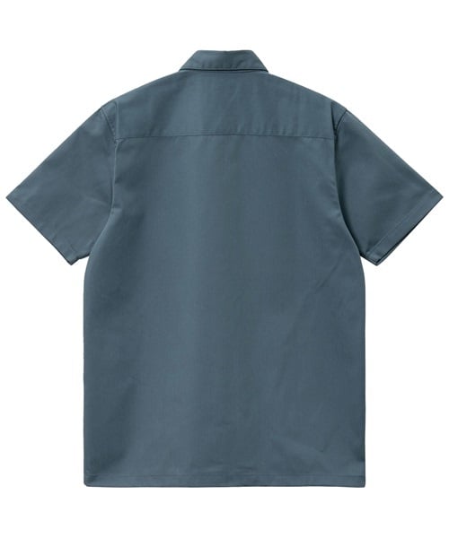 Carhartt WIP カーハートダブリューアイピー S/S MASTER SHIRT マスターシャツ I027580 メンズ 半袖 シャツ KK2 D26(BL-M)