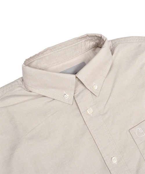 Carhartt WIP カーハートダブリューアイピー S/S BRAXTON SHIRT I031454 メンズ 半袖 シャツ KK2 D24(WT-M)