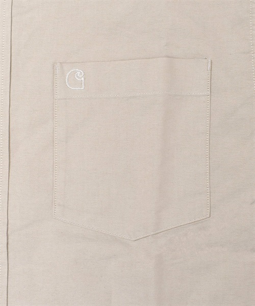 Carhartt WIP カーハートダブリューアイピー S/S BRAXTON SHIRT I031454 メンズ 半袖 シャツ KK2 D24(WT-M)