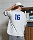DEAR LAUREL ディアローレル D23S2402 メンズ トップス シャツ 半袖 ベースボールシャツ KK D27(GY-M)