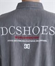 DC ディーシー メンズ 半袖シャツ バックロゴ 刺繍 ビッグシルエット セットアップ対応 DSH242001(BKC-M)