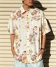 【マトメガイ対象】BILLABONG ビラボン メンズ 半袖シャツ SUNDAYS SS 総柄 BE011-123(NVY-M)