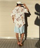 【マトメガイ対象】BILLABONG ビラボン メンズ 半袖シャツ SUNDAYS SS 総柄 BE011-123(NVY-M)