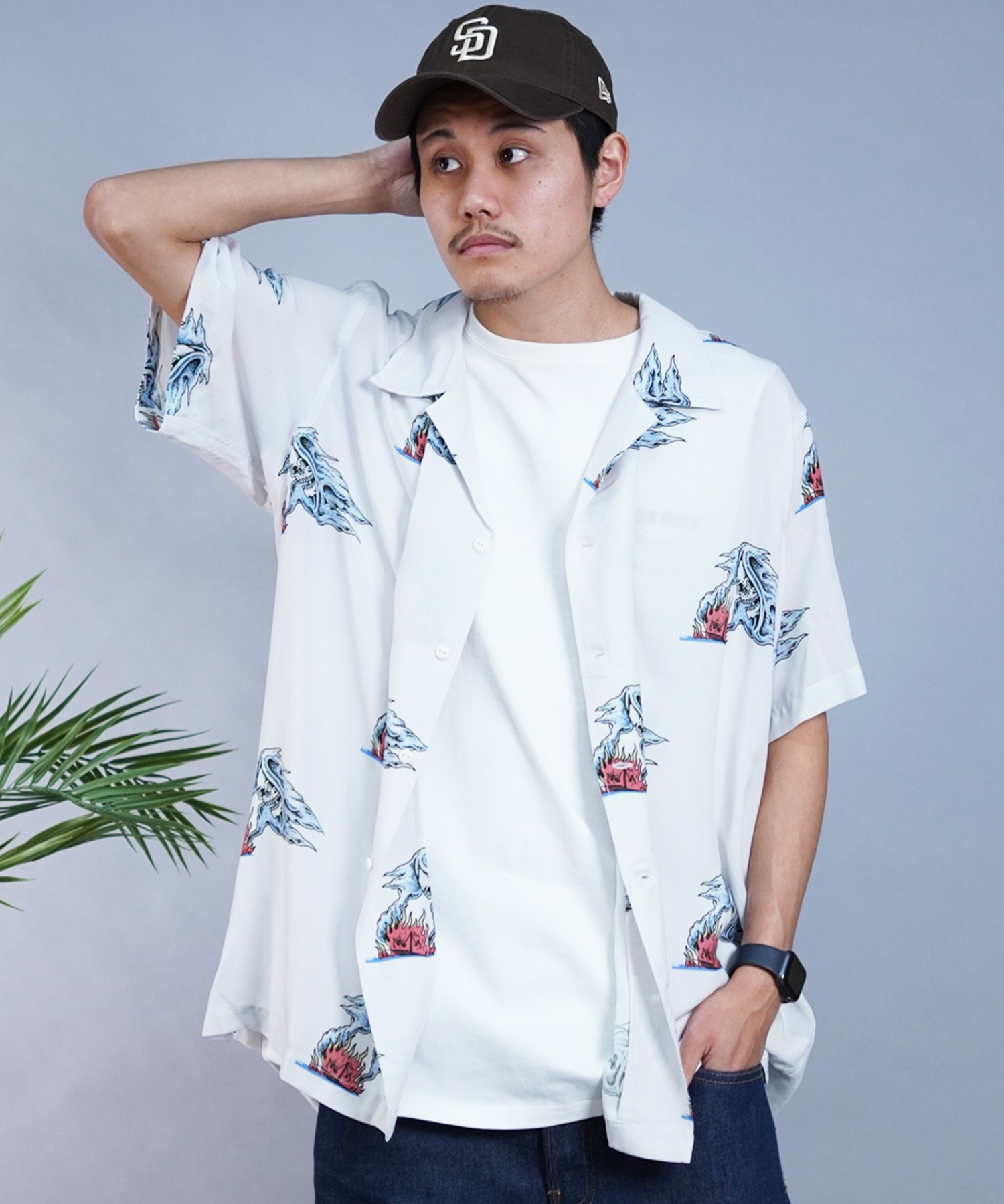 LURKING CLASS ラーキングクラス ST24STM07 メンズ 半袖 Tシャツ バックプリント オーバーサイズ Tシャツ  ムラサキスポーツ限定 ショートスリーブ｜ムラサキスポーツオンラインストア 通販