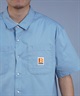 BRIXTON ブリクストン メンズ 半袖 シャツ ワークシャツ 01394(DUSBL-M)