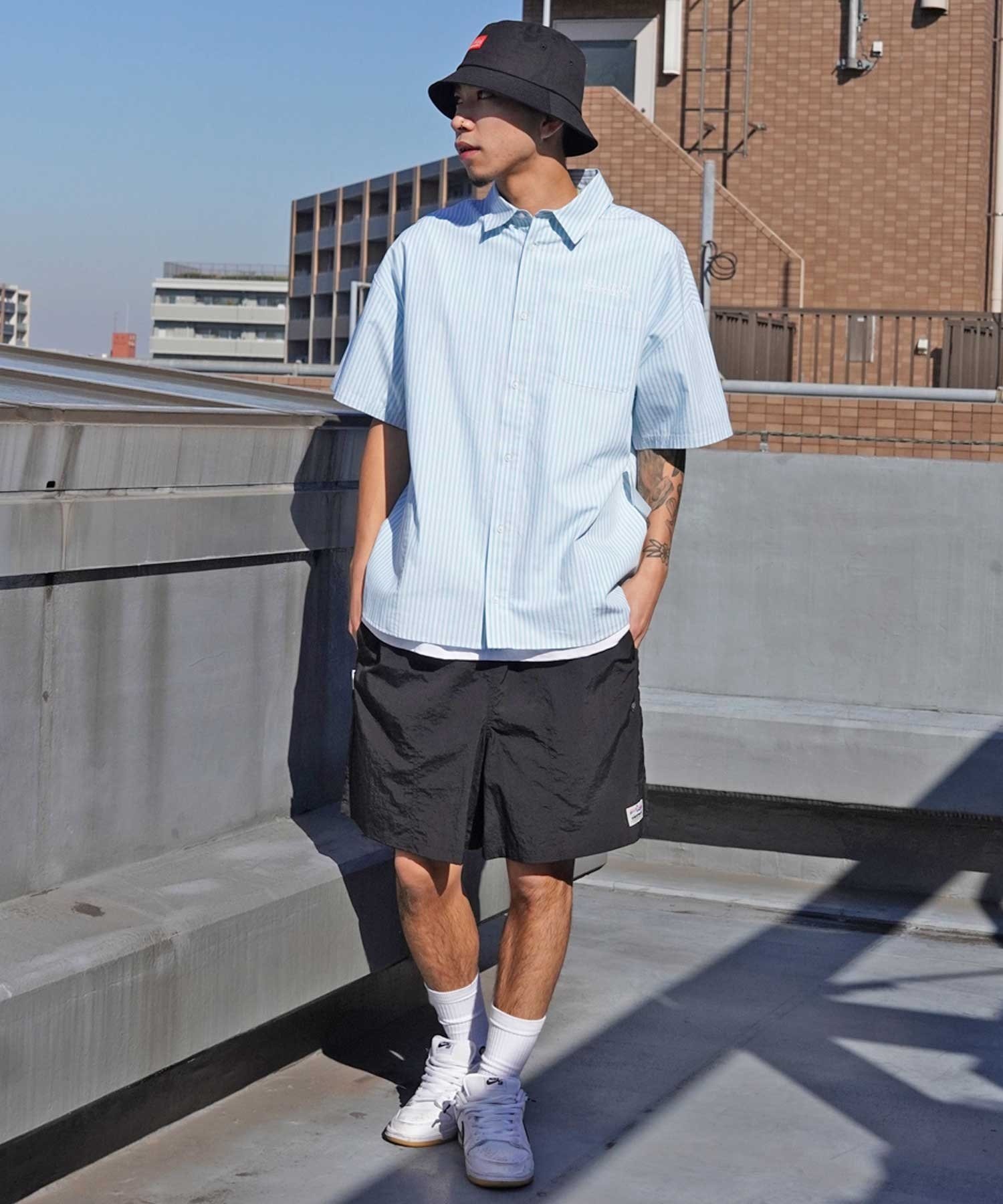 ELEMENT エレメント BIG SKATE STRIPE SS メンズ 半袖 シャツ