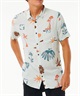 RIP CURL リップカール M PARTY PACK S S SHIRT メンズ 半袖シャツ 総柄 032MSH(BE-M)