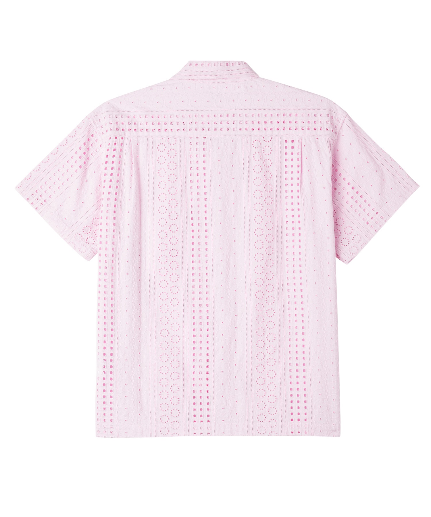 OBEY オベイ メンズ ウーブンシャツ 半袖 刺繍飾り SUNDAY WOVEN 