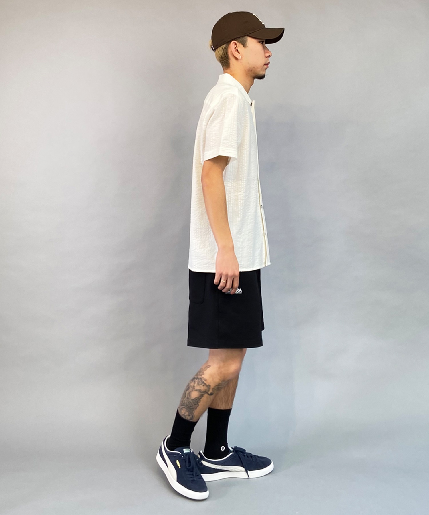 国内発送/関税込☆URKOOL☆ルーズ パッド 半袖 Tシャツ☆ ルーカ（RVCA）（メンズ）半袖Tシャツ メンズ INDUSTRIAL