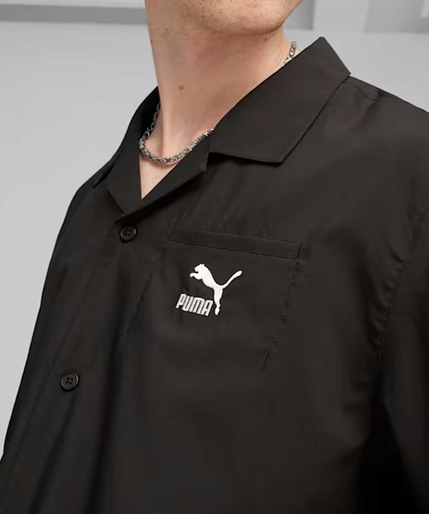 PUMA プーマ CLASSICS クラシック メンズ 半袖 シャツ レギュラーフィット 626077(20-S)