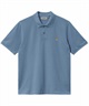 Carhartt WIP カーハートダブリューアイピー S S CHASE PIQUE POLO メンズ 半袖 ポロシャツ I023807(BLUE-M)