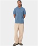 Carhartt WIP カーハートダブリューアイピー S S CHASE PIQUE POLO メンズ 半袖 ポロシャツ I023807(BLUE-M)