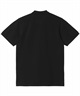 Carhartt WIP カーハートダブリューアイピー S S CHASE PIQUE POLO メンズ 半袖 ポロシャツ I023807(BLACK-M)