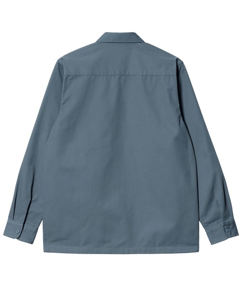 Carhartt WIP カーハートダブリューアイピー L/S MASTER SHIRT マスターシャツ I027579 メンズ 長袖 シャツ KK1 D26(BL-M)