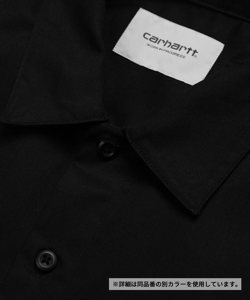 Carhartt WIP カーハートダブリューアイピー L/S MASTER SHIRT マスターシャツ I027579 メンズ 長袖 シャツ KK1 D26(BL-M)