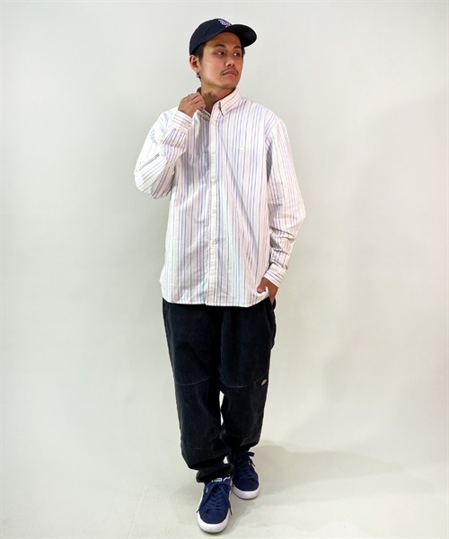 Carhartt WIP カーハートダブリューアイピー L/S DABNEY SHIRT ダブニーシャツ I031451 メンズ 長袖 シャツ KK2 D26(WT-M)