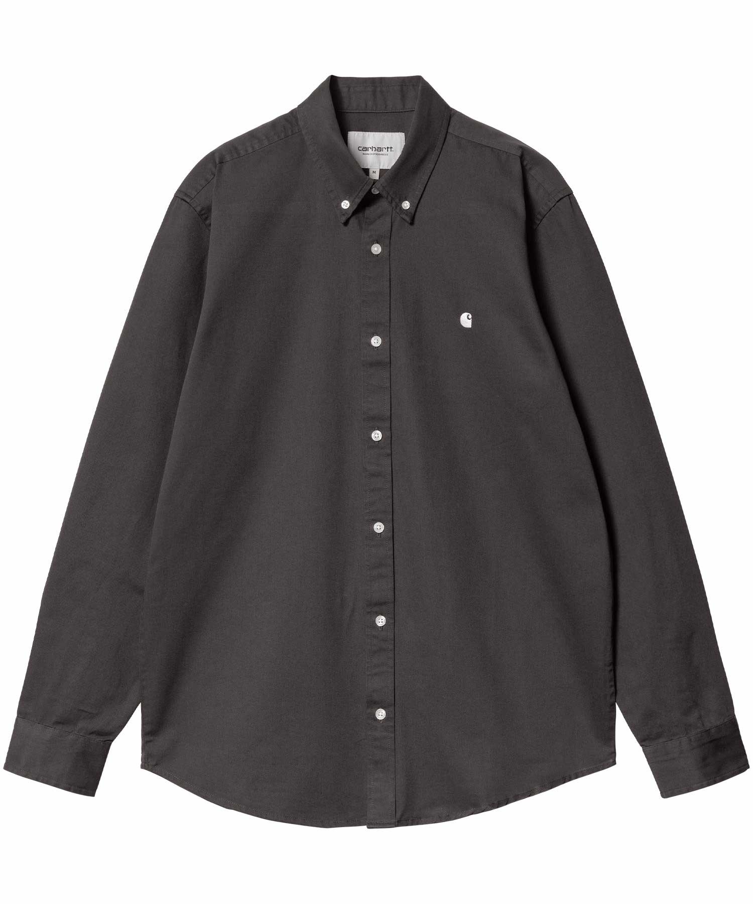 Carhartt WIP カーハート ダブリュー アイピー L S MADISON SHIRT メンズ 長袖シャツ I023339 CHWT(CH/WT-M)