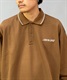 SANTA CRUZ サンタクルーズ 502231203 メンズ トップス ポロシャツ 長袖 KK1 A19(BROWN-M)