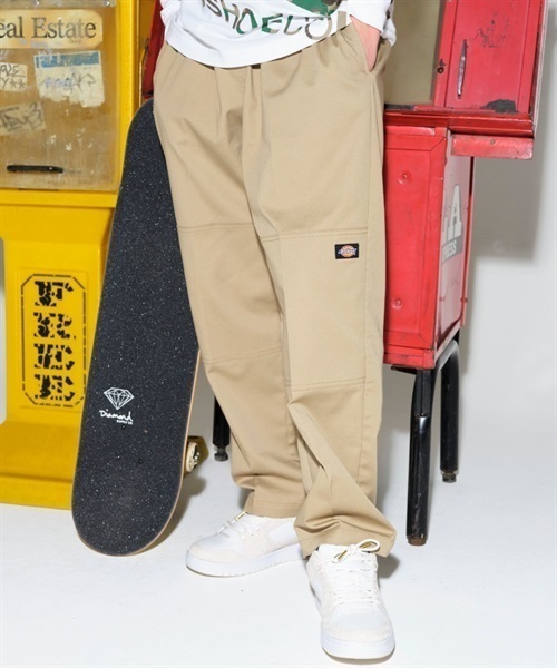 Dickies ディッキーズ 14764500 メンズ ロングパンツ シェフパンツ ムラサキスポーツ限定 II J4(31GRN-S)