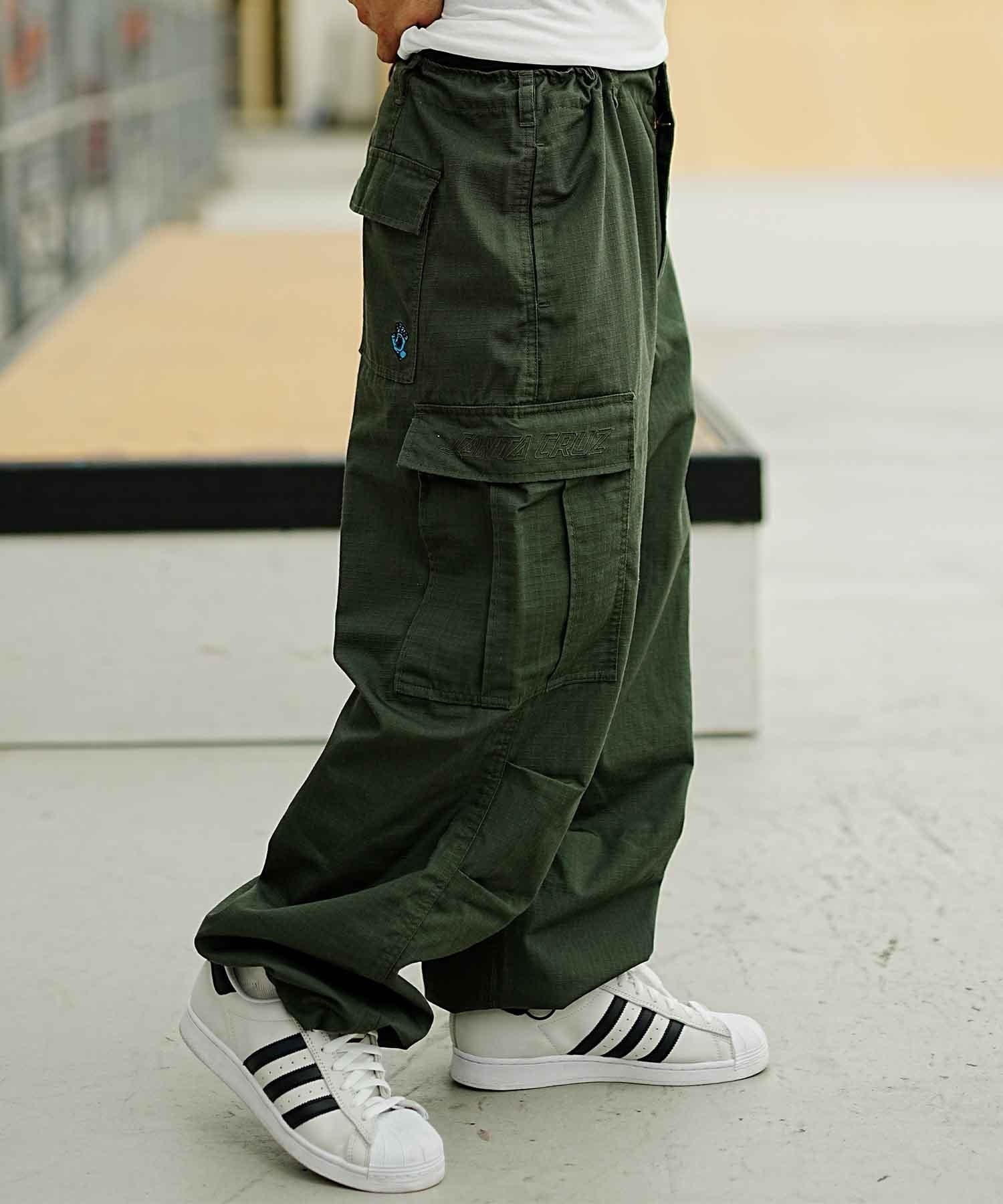 【ムラサキスポーツ限定】SANTACRUZ/サンタクルーズ Screaming Hand Cargo Pants メンズ パンツ 502233502(ARMY-M)