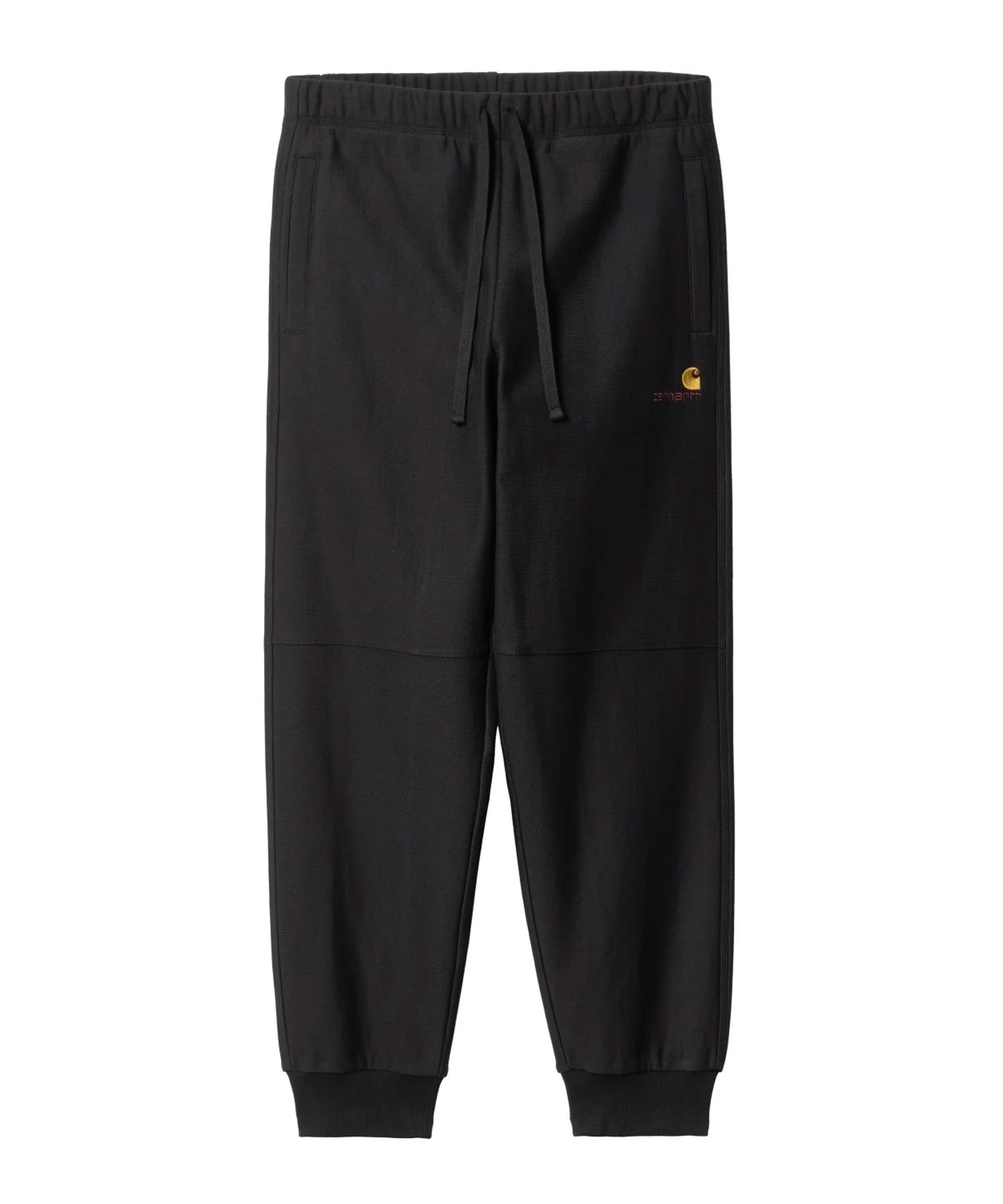 Carhartt/カーハート アメリカンスプリクト ジョギングパンツ メンズ スウェット 裏起毛 ブラック I027042(BLACK-S)