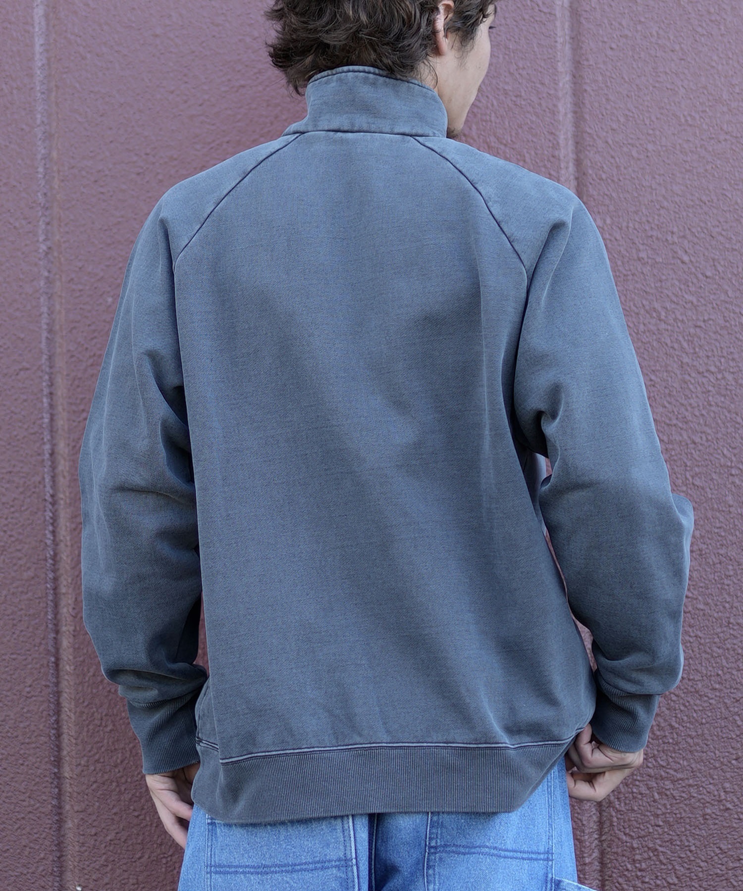 Dickies/ディッキーズ メンズ トレーナー ハーフジップ