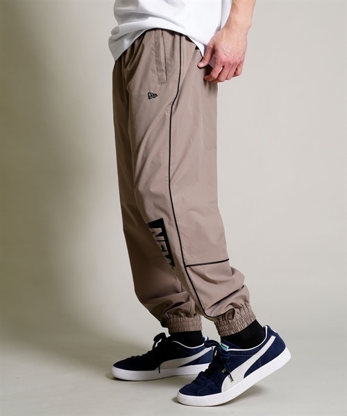 NEW ERA ニューエラ PIPING TRACK PANTS トラックパンツ 13697269 メンズ ロングパンツ ムラサキスポーツ限定 KK1 C9(BGE-M)