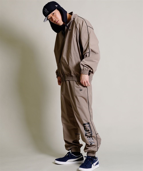 NEW ERA ニューエラ PIPING TRACK PANTS トラックパンツ 13697269 メンズ ロングパンツ ムラサキスポーツ限定 KK1 C9(BGE-M)