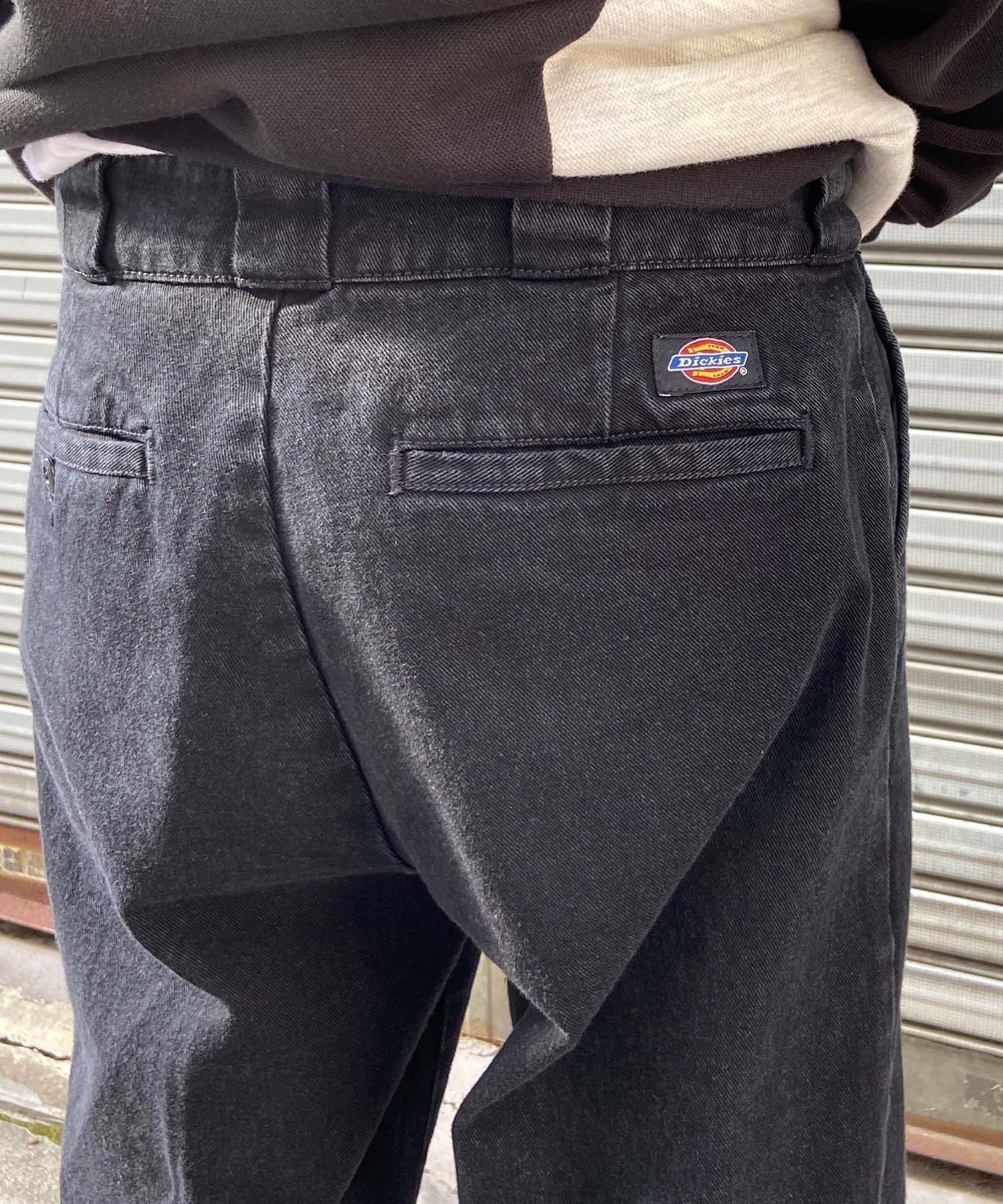 Dickies/ディッキーズ メンズ デニムパンツ ワークパンツ レギュラーシルエット 13オンス 18452800(80BK-30.0inch)